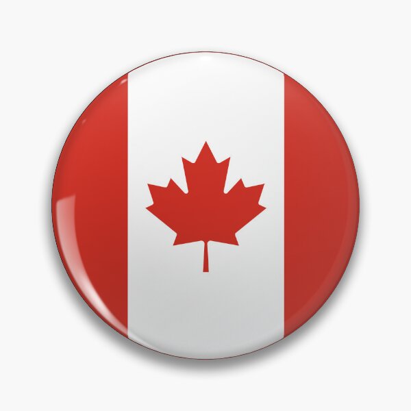 Item preview, Round Canada Flag Icon | Circular Canadian Flag Button Element designed and sold by NTGUILTY.