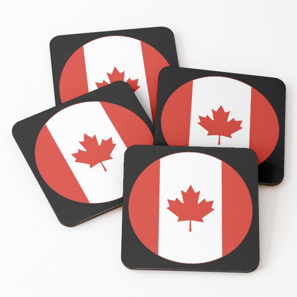 Item preview, Round Canada Flag Icon | Circular Canadian Flag Button Element designed and sold by NTGUILTY.