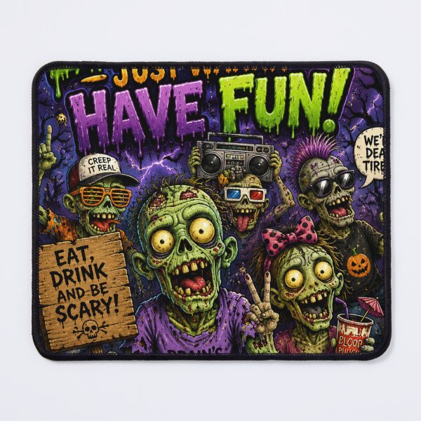 Item preview, Zombies Just Want To Have Fun designed and sold by DazzleKitty.