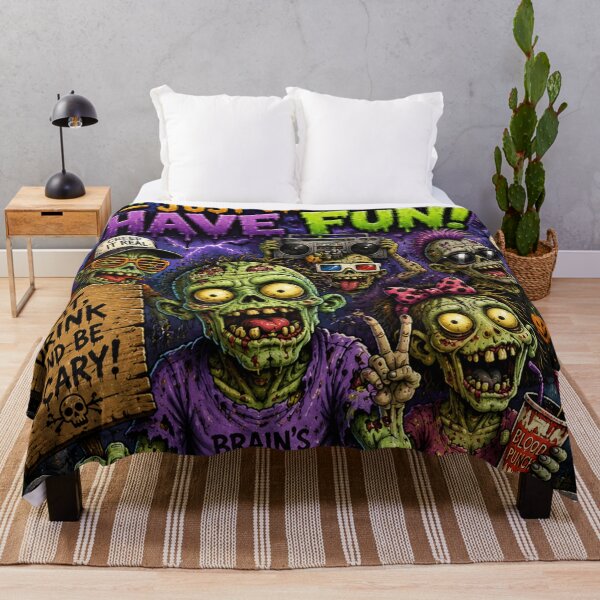 Item preview, Zombies Just Want To Have Fun designed and sold by DazzleKitty.