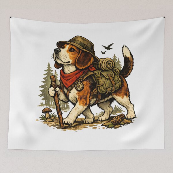 Item preview, Beagle forest explorer designed and sold by Daily Quirk.