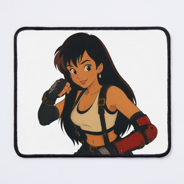 Item preview, Martial Arts Heroine | Original Anime Inspired Fighter Illustration designed and sold by Hollow Moon Studios..
