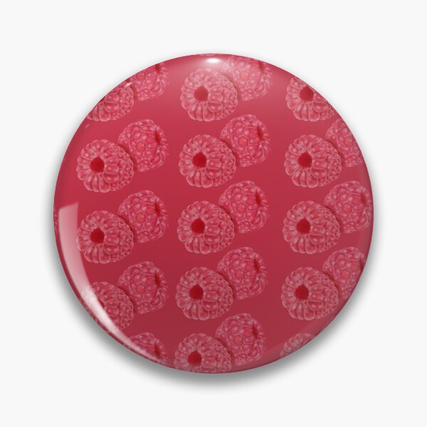 Item preview, Cute Raspberry Pattern | Pink Berry Aesthetic | Seamless Botanical Fruit Print | Cottagecore Summer Design designed and sold by NOUURRRR.