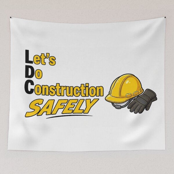 Item preview, JW LDC Let’s Do Construction Safely Item designed and sold by JW Best Life Ever Designs and More.