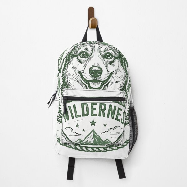 Item preview, Vintage Corgi Wilderness Club Shirt, Retro Corgi Mountain Forest Badge Est 1924 Tee, Unique Corgi Outdoor Gift for Dog and Nature Lovers designed and sold by Wearable Canvas...