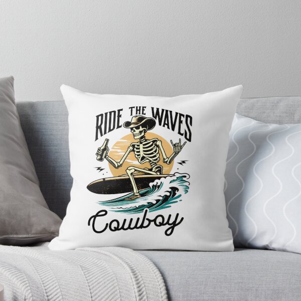 Item preview, RIDE THE WAVES COWBOYS designed and sold by Pabhas.