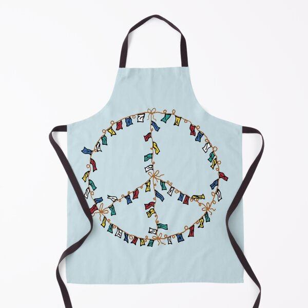 Item preview, Tibetan Flags Peace Sign designed and sold by Tim Veiga.