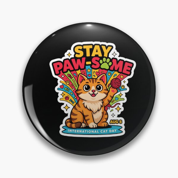 Item preview, Stay Paw-some designed and sold by InkRebelia.