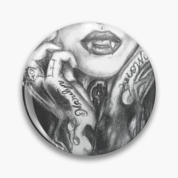 Item preview, Tattooed Vampy designed and sold by brittsartvibes.