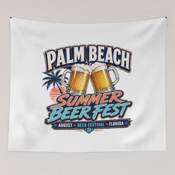 Item preview, Palm Beach Summer Beer Fest Celebration designed and sold by Combat Skies.