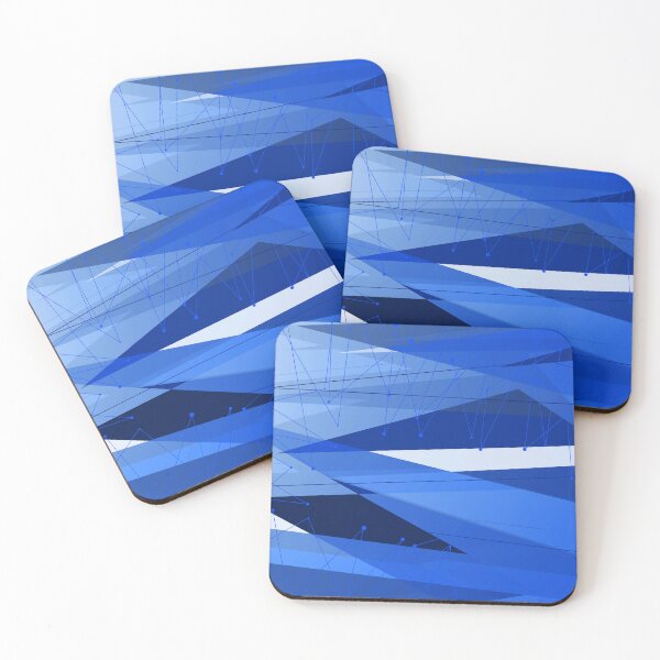 Item preview, Chic Vector Architectural Design In Blue, Aqua, White  designed and sold by DEC02.
