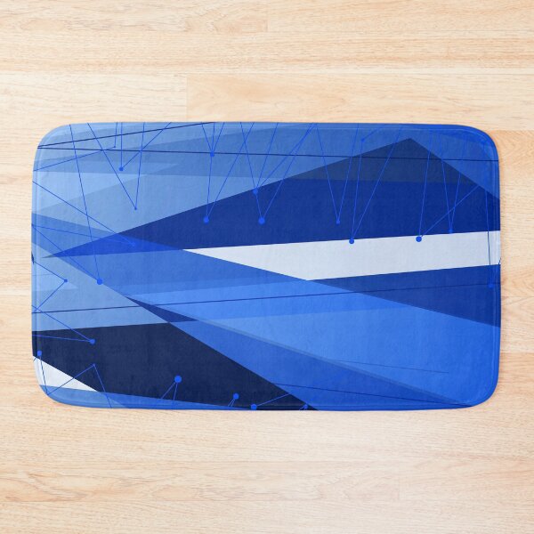 Item preview, Chic Vector Architectural Design In Blue, Aqua, White  designed and sold by DEC02.