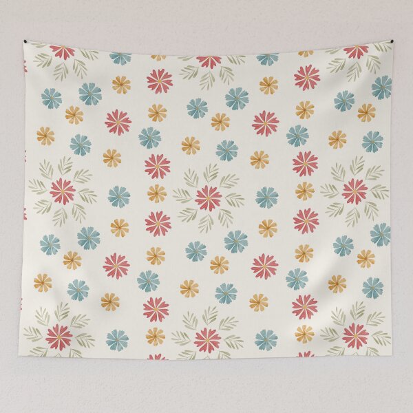 Item preview, Meadow Confetti | Hand-Drawn Seamless Floral Pattern designed and sold by WEBiC-ART Creative Studio.