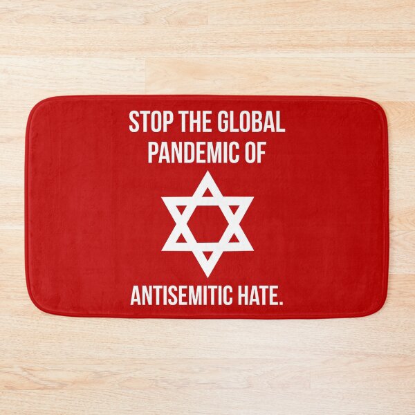 Item preview, Stop the global pandemic of antisemitic hate. designed and sold by Rachel the Artist .