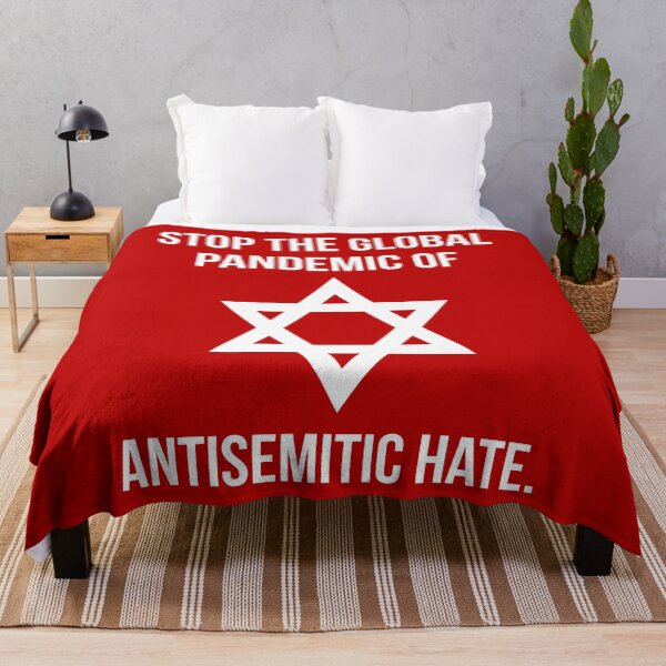 Item preview, Stop the global pandemic of antisemitic hate. designed and sold by Rachel the Artist .