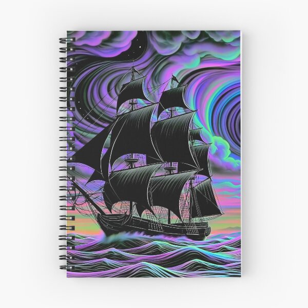 Item preview, Neon Ship In The Night 2 designed and sold by Gypsykiss.