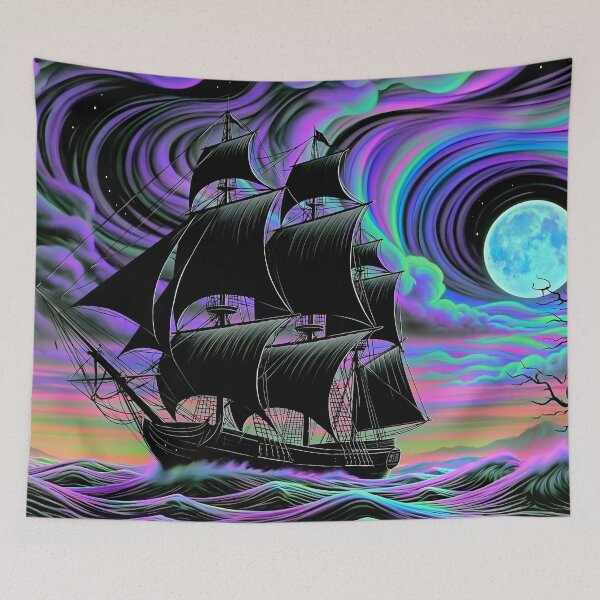 Item preview, Neon Ship In The Night 2 designed and sold by Gypsykiss.