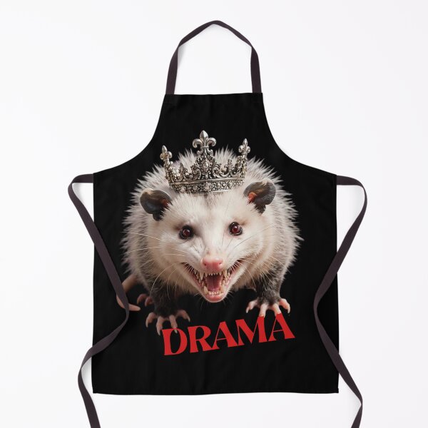 Item preview, I AM THE DRAMA Shirt | Funny Possum King Crown | Opossum Meme Drama Queen designed and sold by HealingEraInk.