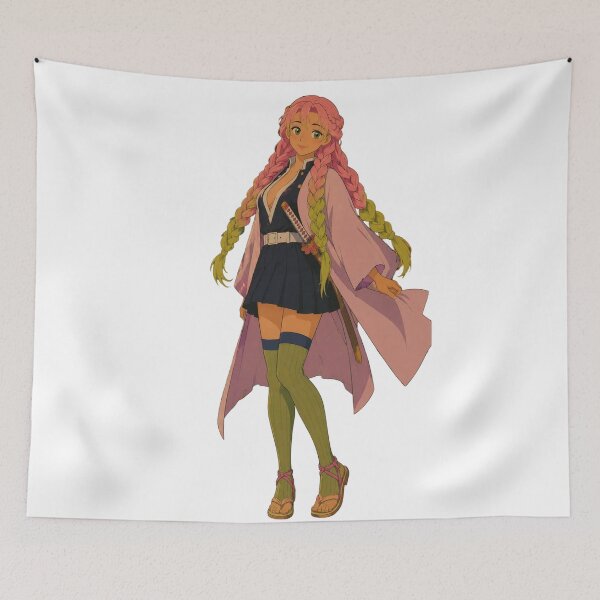 Item preview, Love Hashira Inspired | Anime Swordswoman Fan Art Illustration designed and sold by  Hollow Moon Studios..