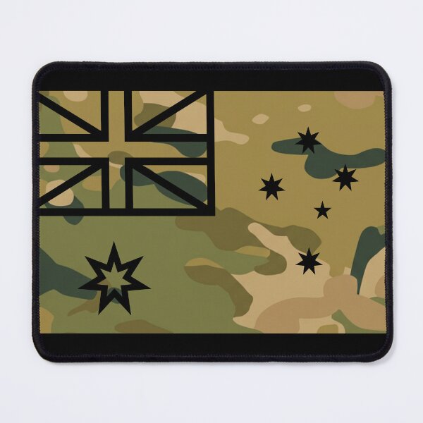 Item preview, Australia Camo Patch  designed and sold by Dimensionality.