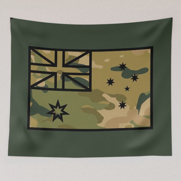 Item preview, Australia Camo Patch  designed and sold by Dimensionality.