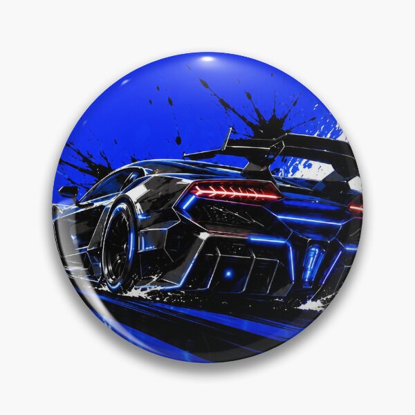 Item preview, Neon Velocity Hypercar designed and sold by Gold&pixels.