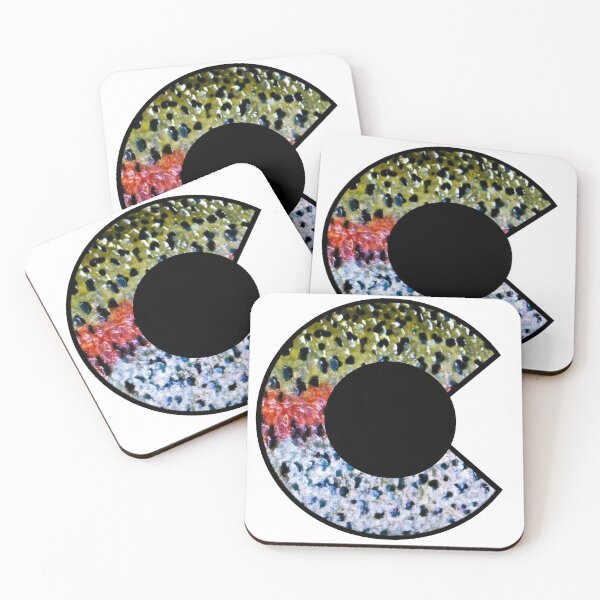 Item preview, Rainbow Trout Colorado (Black) designed and sold by AlexissKay.