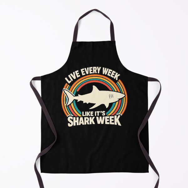 Item preview, Live Every Week Like It's Shark Week Funny, designed and sold by CloudyPress.