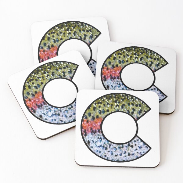 Item preview, Rainbow Trout Colorado (white) designed and sold by AlexissKay.