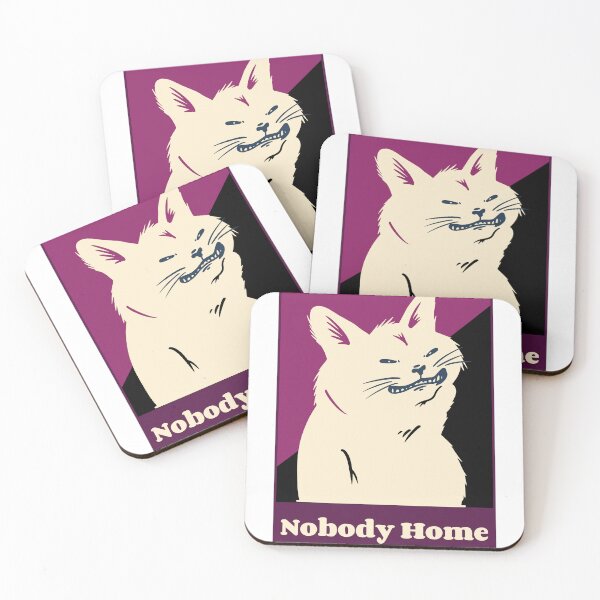 Item preview, Nobody Home | Funny Silly Cat Graphic Tee designed and sold by ORZAVA.