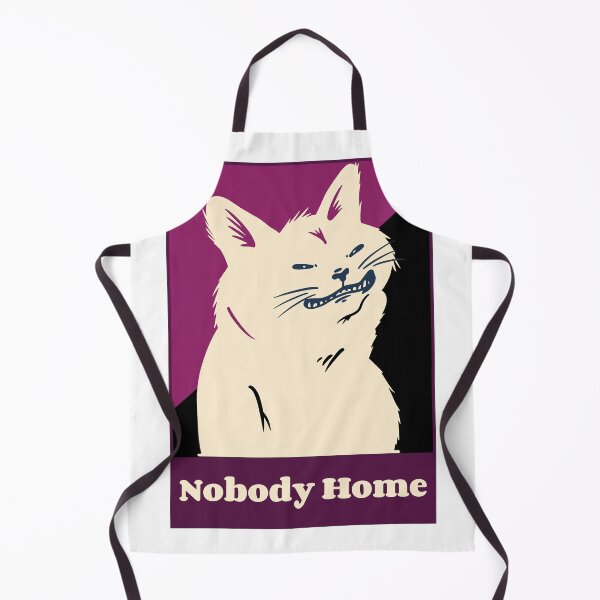 Item preview, Nobody Home | Funny Silly Cat Graphic Tee designed and sold by ORZAVA.