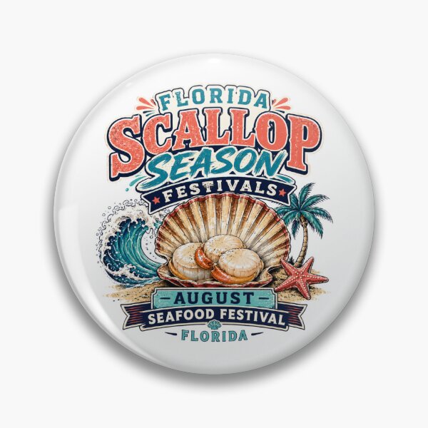 Item preview, Florida Scallop Season Festival Celebration Design designed and sold by Combat Skies.