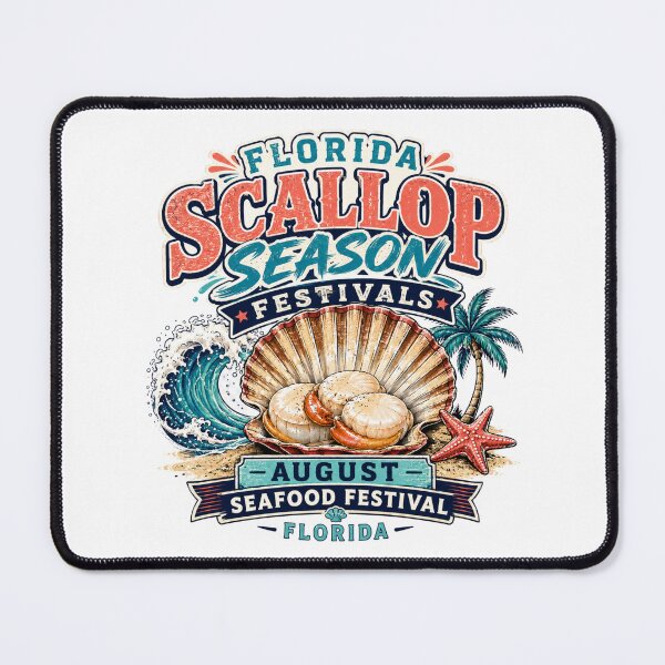 Item preview, Florida Scallop Season Festival Celebration Design designed and sold by Combat Skies.