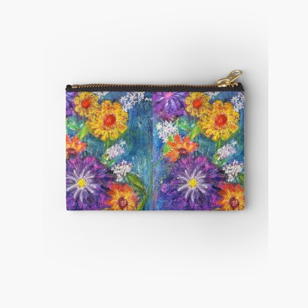 Item preview, A Cheerful Abstract Garden In Mixed Media designed and sold by Kimberly Sells Studio.
