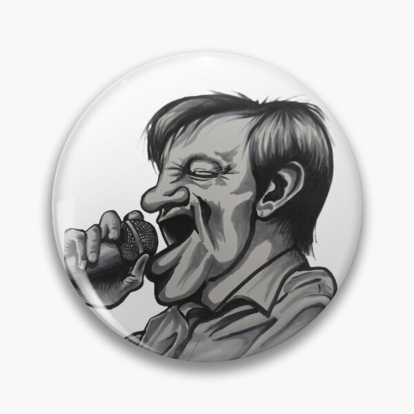 Item preview, My caricature of Mark E Smith (The Fall) designed and sold by smadge.