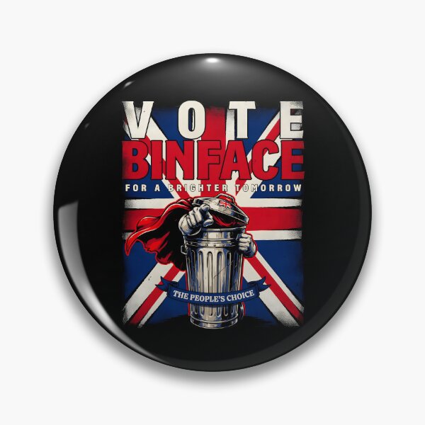 Item preview, Vote Binface Funny Political Election Parody for Satire Fans designed and sold by Redgiant87x.