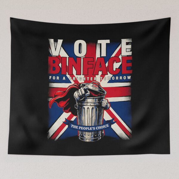 Item preview, Vote Binface Funny Political Election Parody for Satire Fans designed and sold by Redgiant87x.