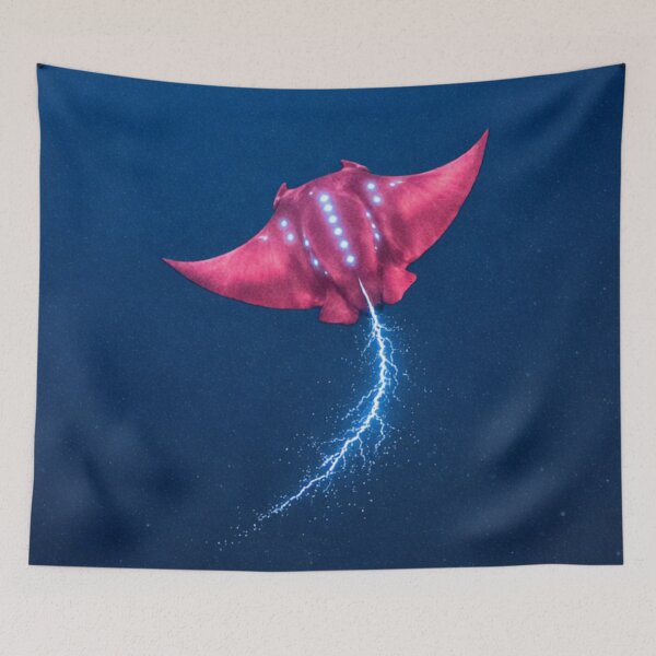 Item preview, Electric Manta Ray designed and sold by PurrfectWhisper.