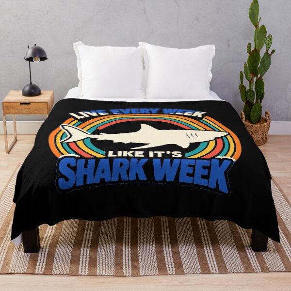 Item preview, Live Every Week Like It's Shark Week Funny designed and sold by CloudyPress.