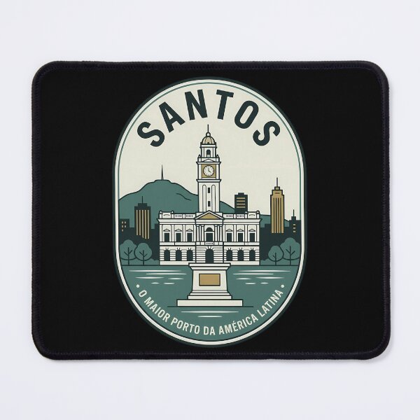 Item preview, Santos Brazil Vintage Travel Emblem designed and sold by k3rstman1.