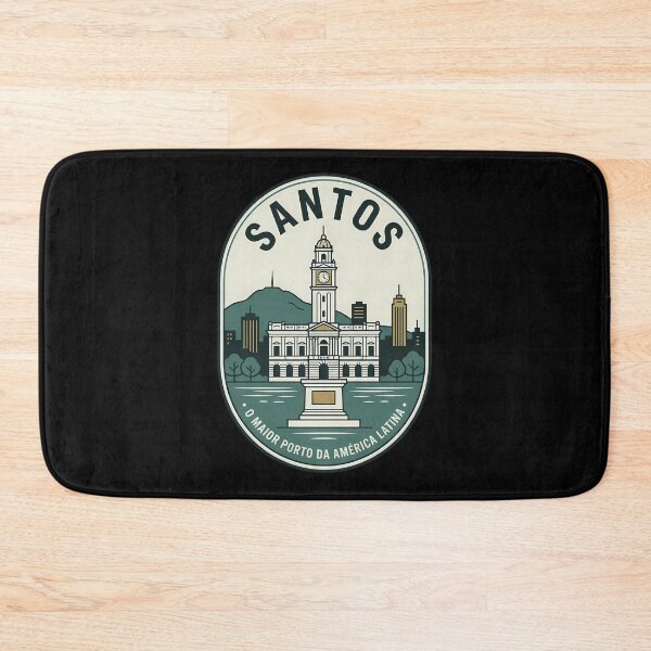 Item preview, Santos Brazil Vintage Travel Emblem designed and sold by k3rstman1.