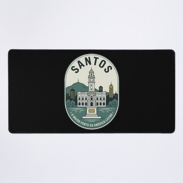 Item preview, Santos Brazil Vintage Travel Emblem designed and sold by k3rstman1.