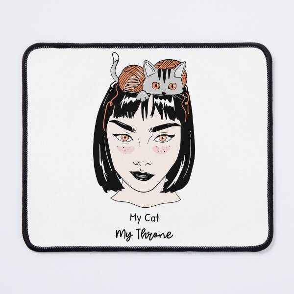 Item preview, My Cat, My Throne | Funny Cat Graphic Tee | designed and sold by ORZAVA.