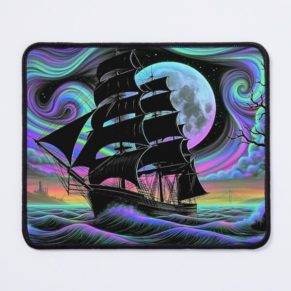 Item preview, Neon Ship In The Night 3 designed and sold by Gypsykiss.