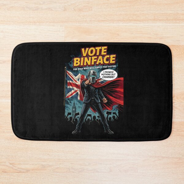 Item preview, Vote Binface Funny Election Meme Inspired by Count Binface designed and sold by Redgiant87x.