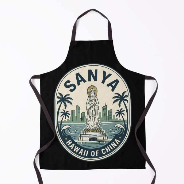 Item preview, Sanya Hawaii of China Vintage Travel Emblem designed and sold by k3rstman1.