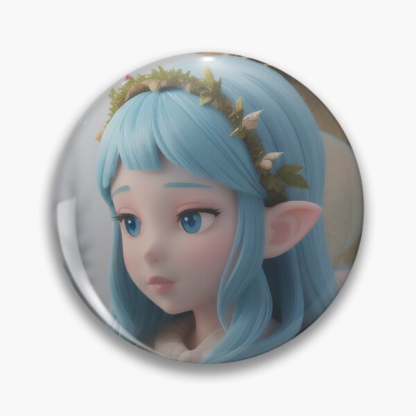 Item preview, Enchanted Woodland Fairy Portrait designed and sold by MoonGlyphSilence.