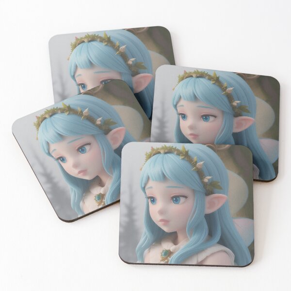 Item preview, Enchanted Woodland Fairy Portrait designed and sold by MoonGlyphSilence.