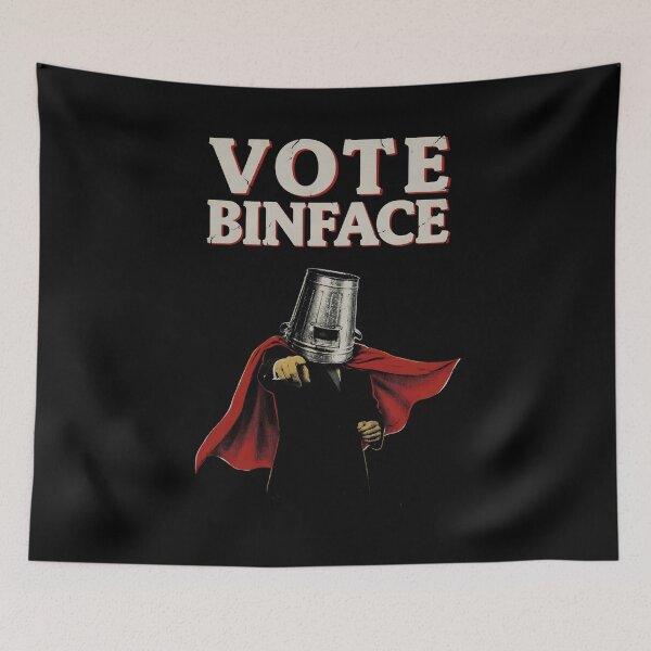 Item preview, Vote Binface Retro Funny Political Campaign designed and sold by Redgiant87x.