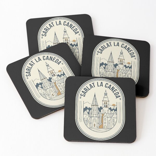 Item preview, Sarlat La Caneda France Vintage Travel Emblem designed and sold by k3rstman1.